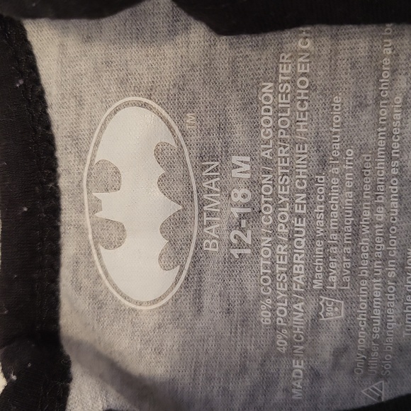 Two Batman short rompers - Picture 2 of 6